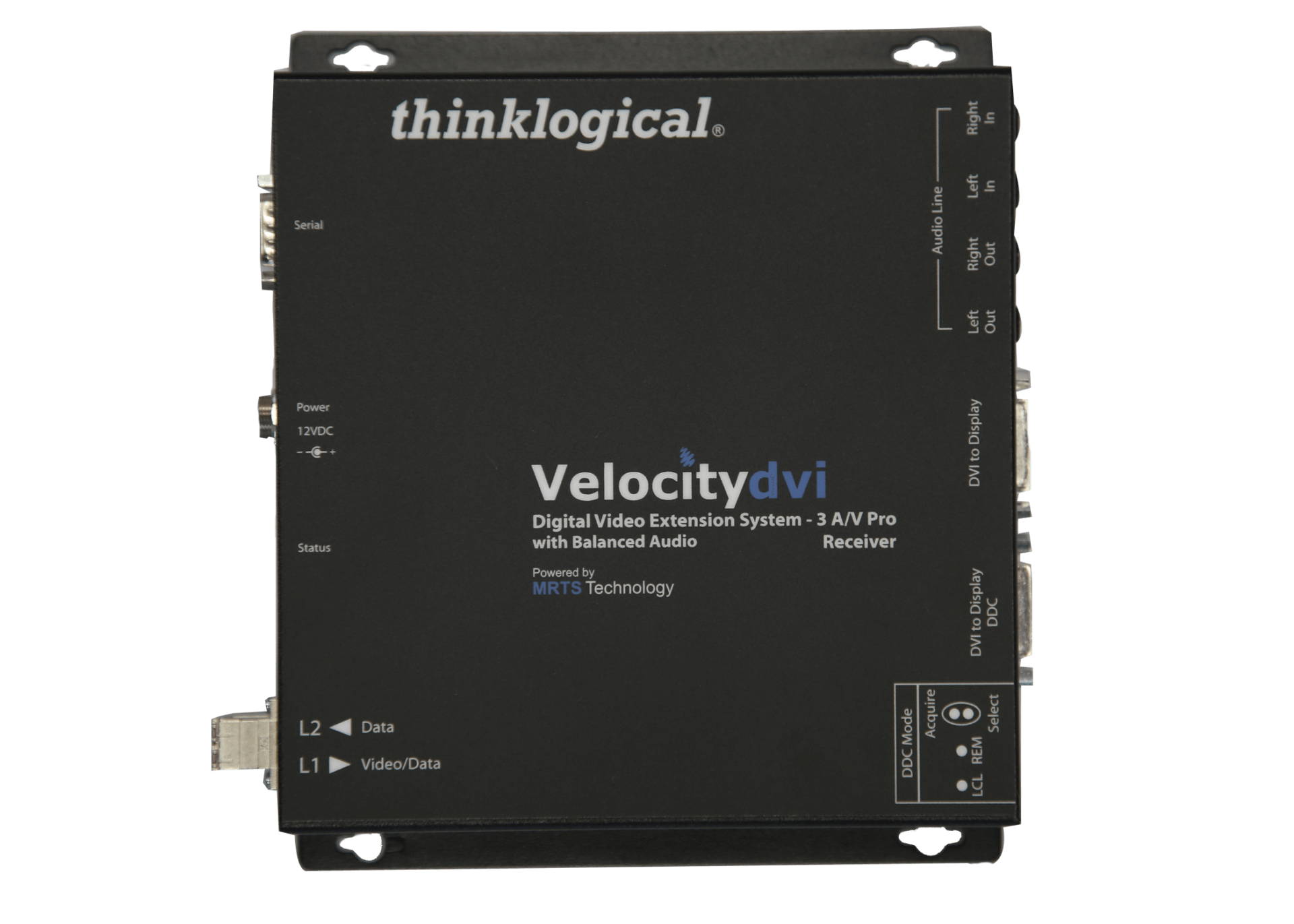 Velocity 3 Scaling Receiver DVI Video Extender